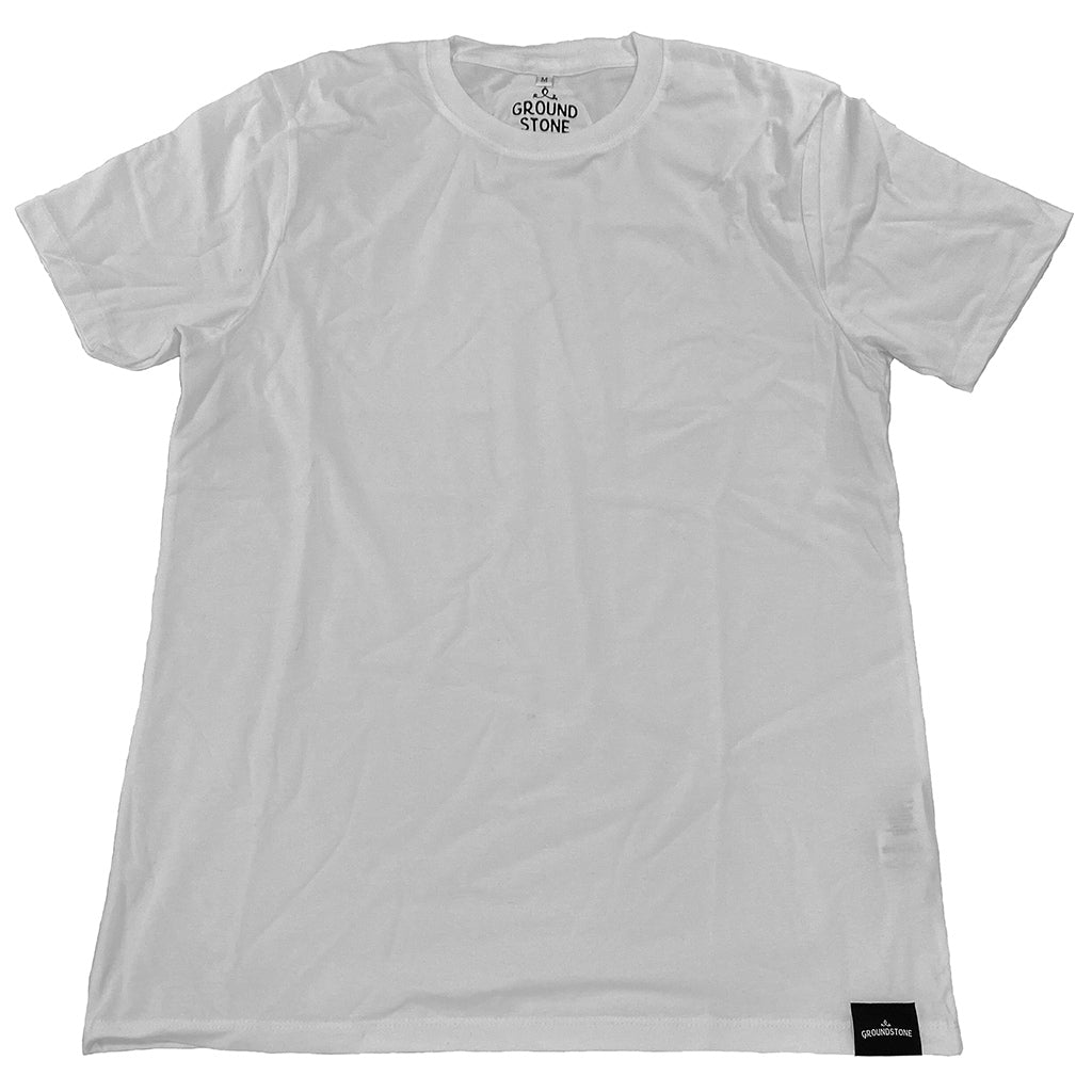 T-shirt i ekologisk bomull – Vit